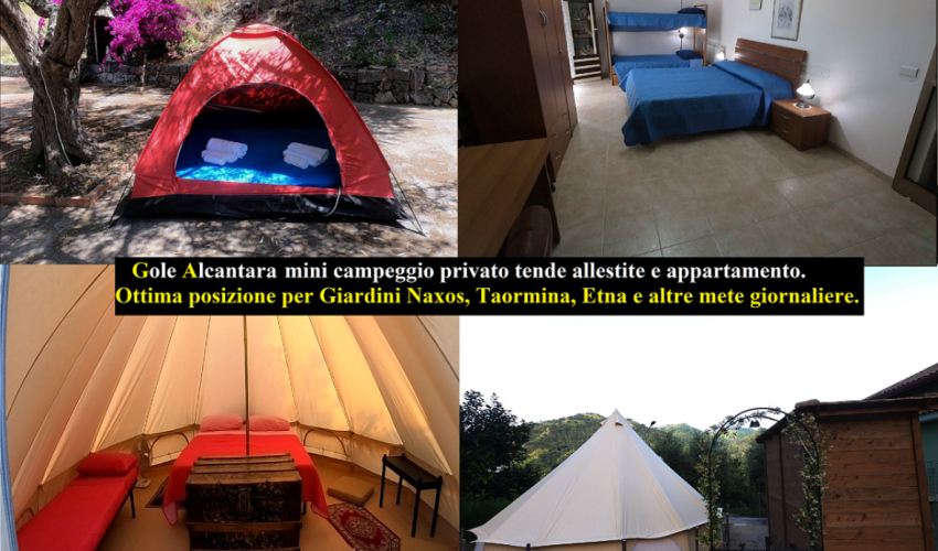 Gole Alcantara Mini Glamping Lanternavacanze